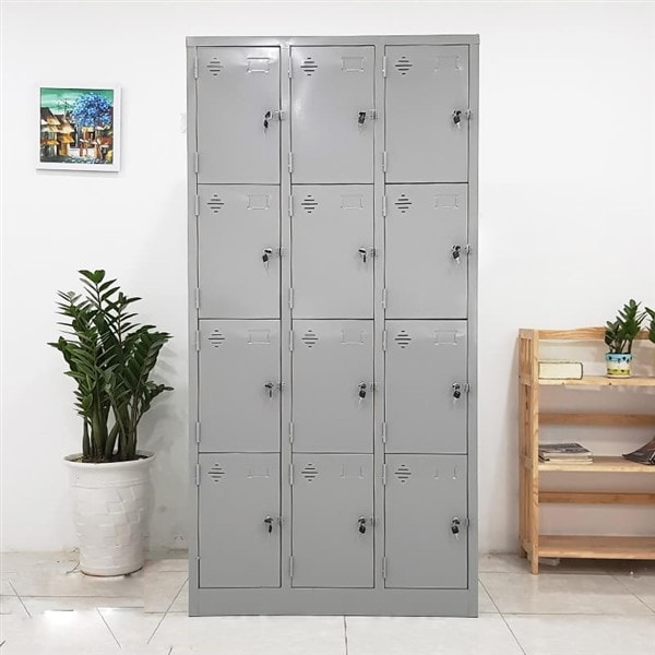 Tủ locker sắt 12 ngăn PT984-3K